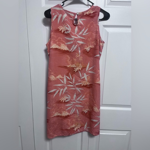 Tommy Bahama 100% silk women’s small coral dress vacation summer beach dress - Picture 5 of 5